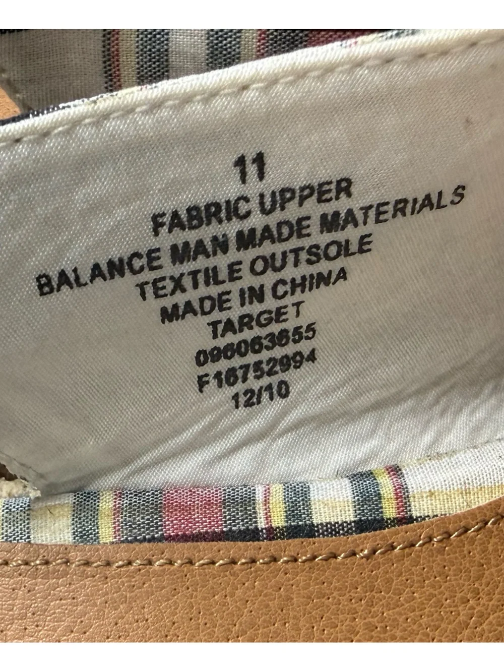 Mossimo Supply Co. Y2K Tartan Plaid Bow Espadrille Wedge Heel Slingback W10